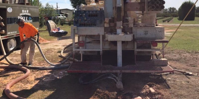Well Drilling in Byron, Georgia