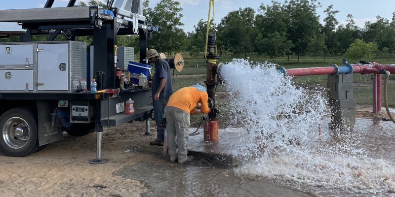 Water Well Drilling in Byron, Georgia
